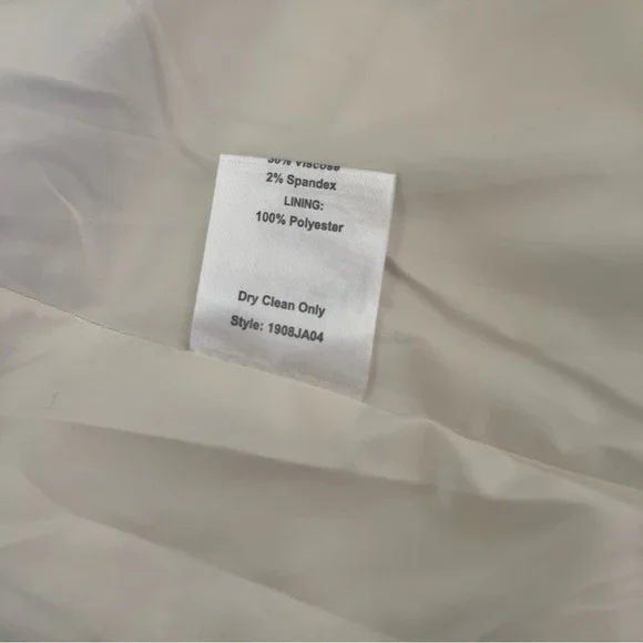 Choosy Double-Breasted Plaid Blazer size 2 - Picture 9 of 9